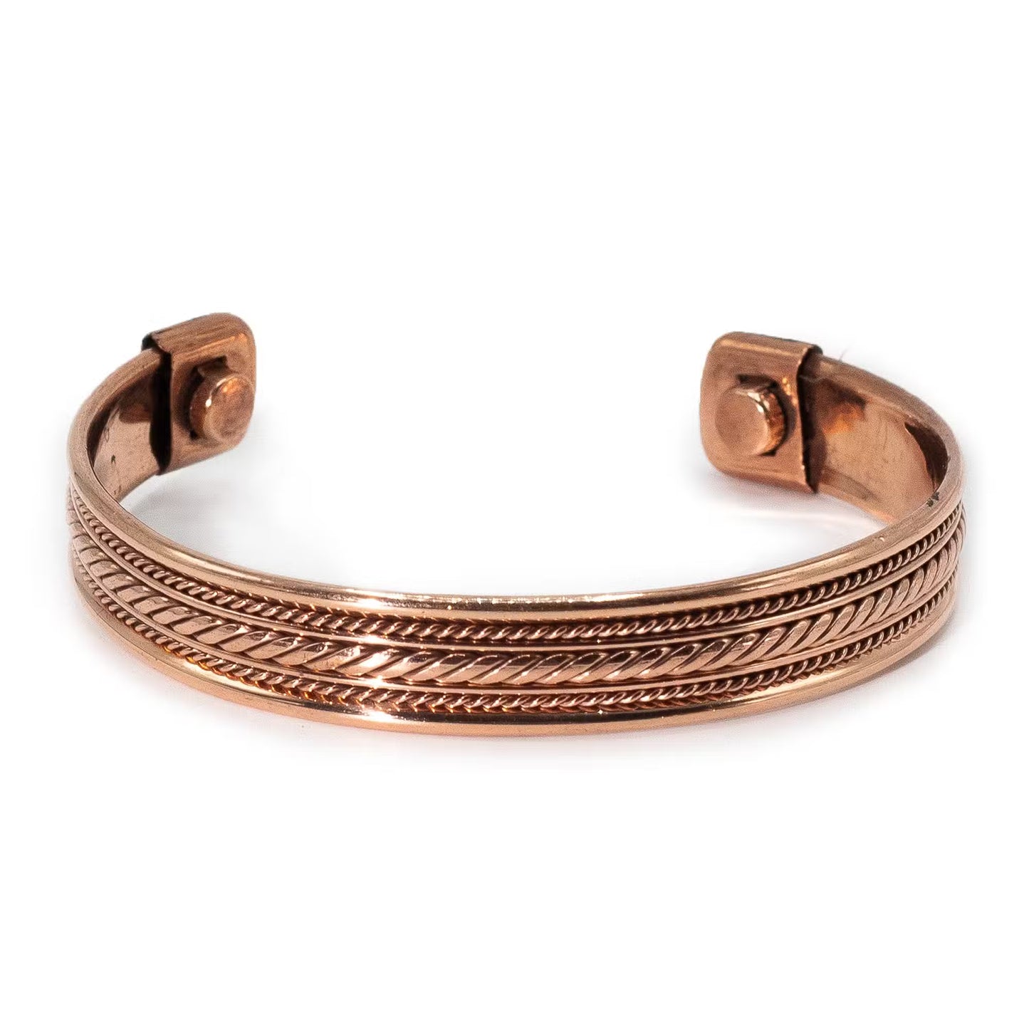 Bracelet en cuivre magnétique artisanal ✨ Bien-être & énergie