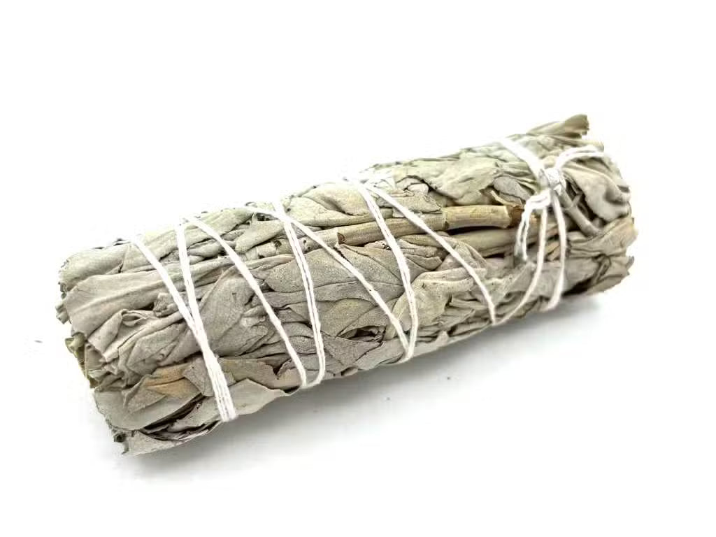 🌿 Sauge Blanche 10 cm – Bâton Purifiant Naturel - 🌍 Livraison gratuite en Europe