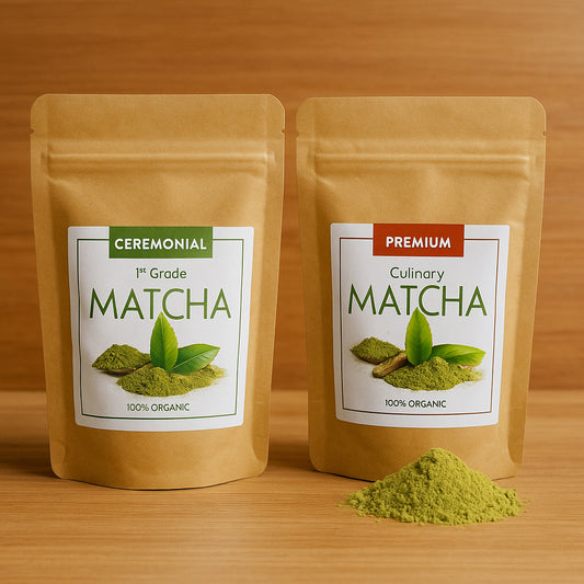 🌱 Duo Matcha Bio – Éveil & Vitalité ✨
