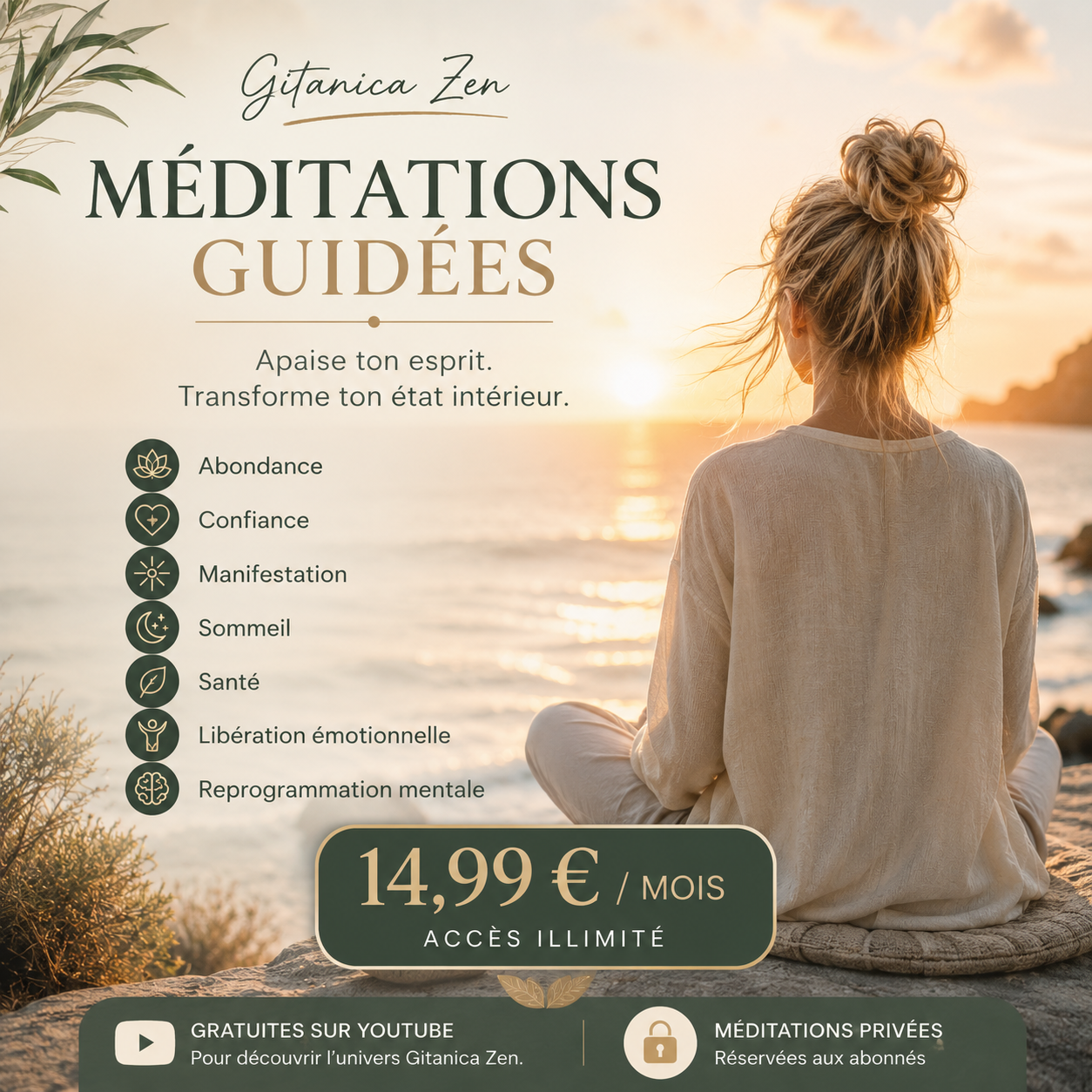 🎧 Méditations Guidées Gitanica Zen