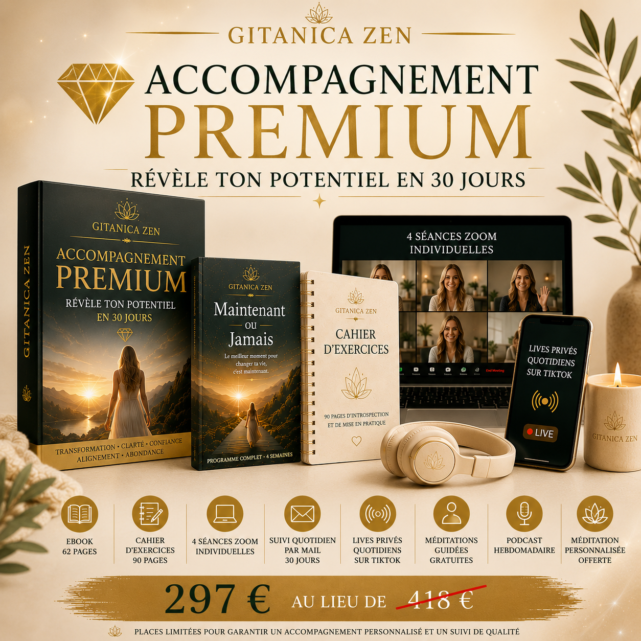 💎 Accompagnement Premium – Révèle ton potentiel en 30 jours